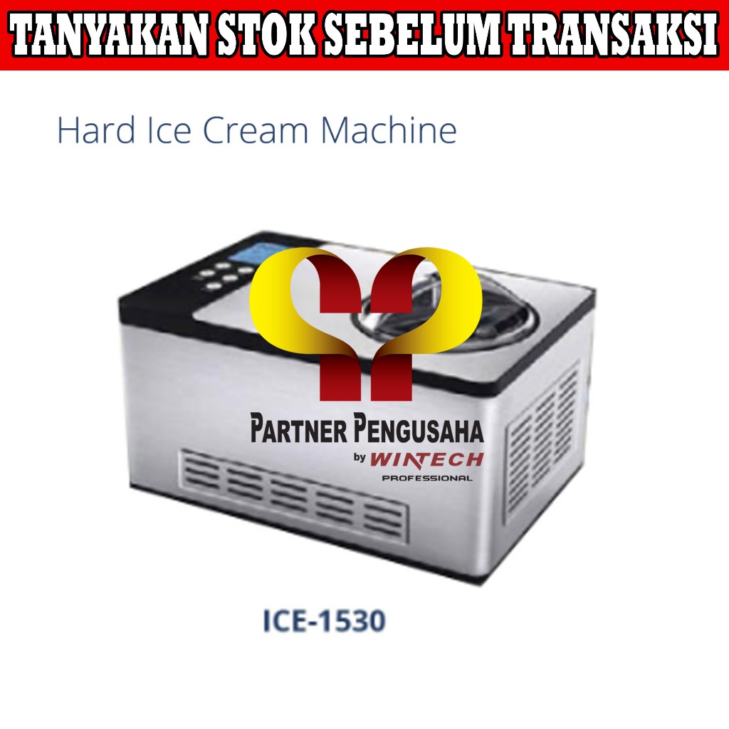 GEA ICE-1530 Hard Ice Cream Maker Machine Mesin Pembuat Es Krim Gelato