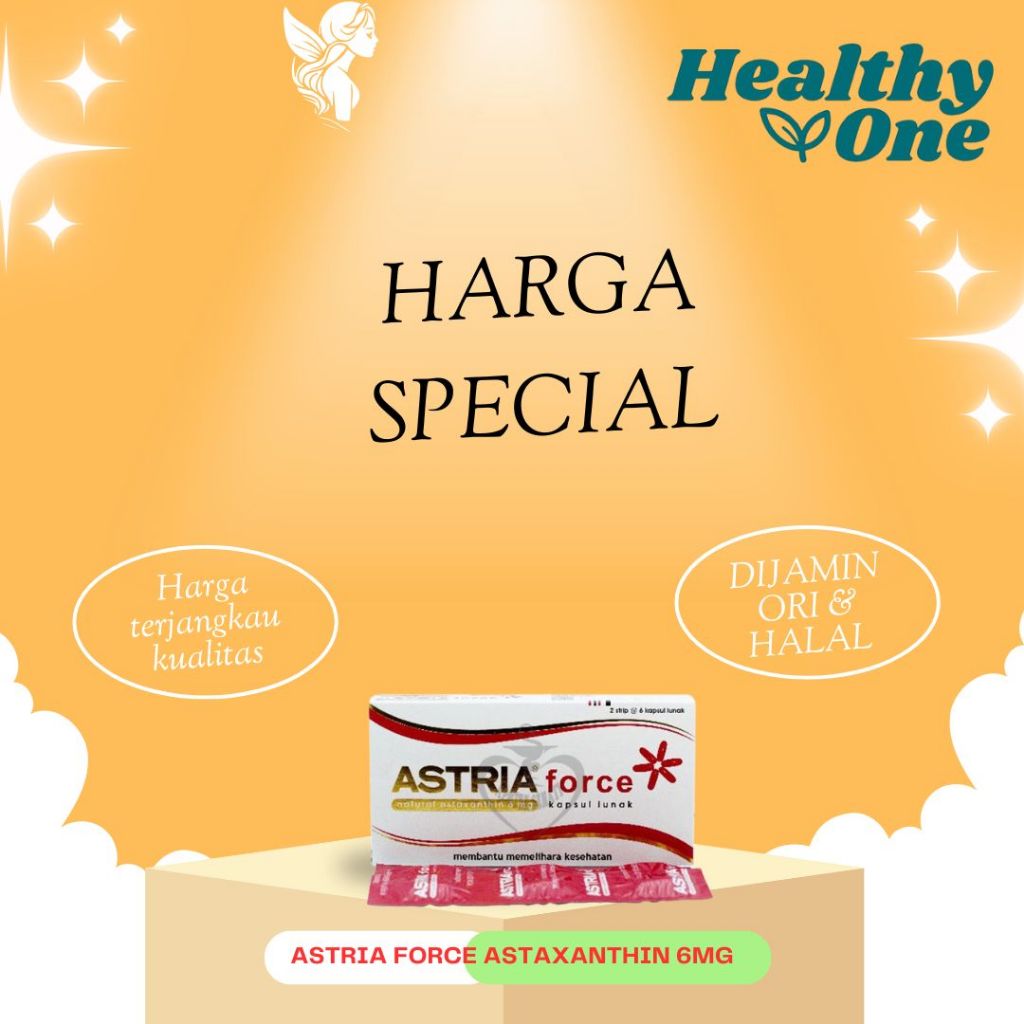 ASTRIA FORCE ASTAXANTHIN 6MG
