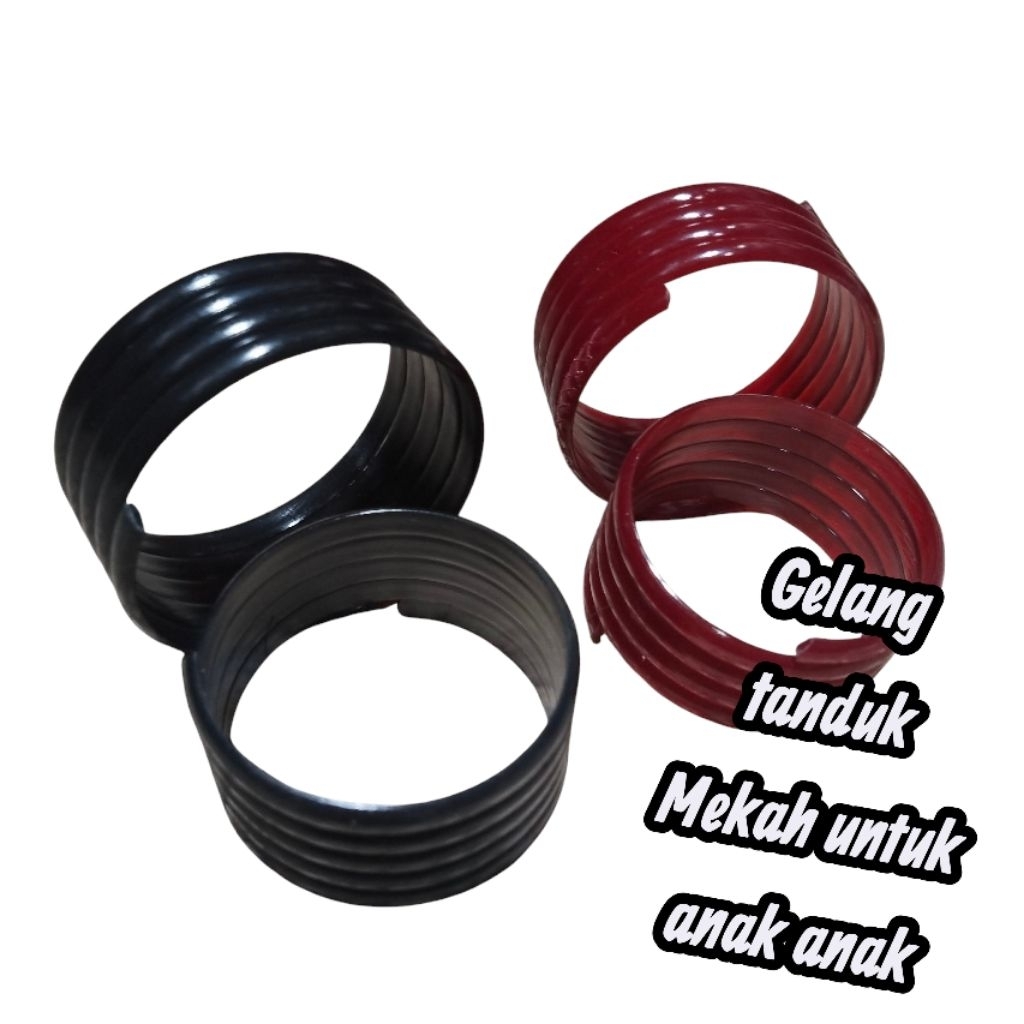 1Set/2Pcs Gelang Tanduk Mekah Bayi Dan anak anak Oleh Oleh Haji dan Umroh