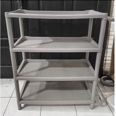 BARU KRISBOW Rak Sepatu Susun 4 Tingkat Kuat Kokoh Tebal Kualitas Super Premium Original ACE HARDWAR