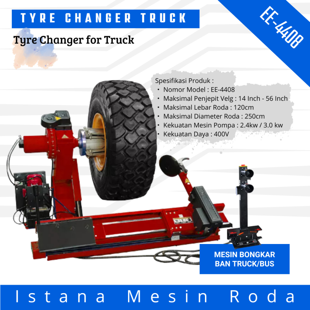 Bukaan Ban Truk Tire Tyre Changer Truck Bongkar Pasang Ban Truk Berkwalitas Tinggi