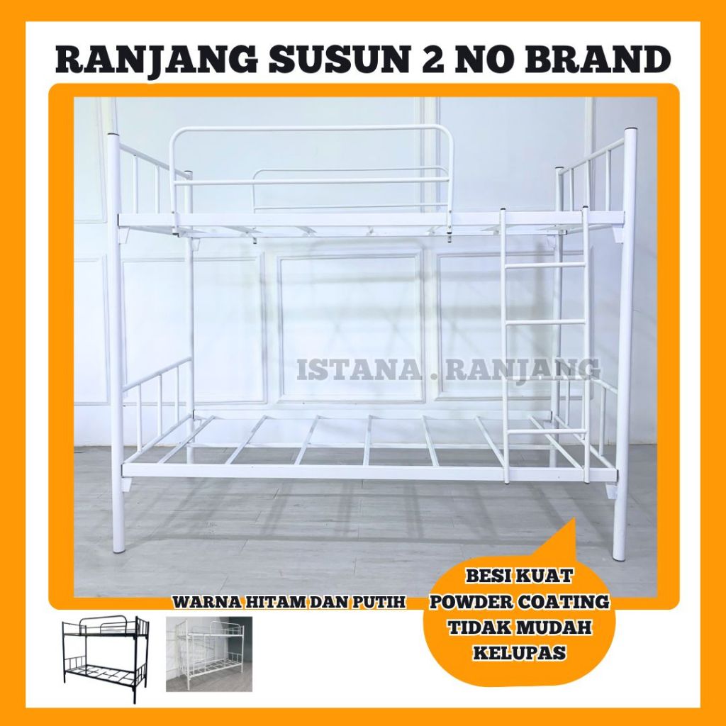RANJANG TINGKAT RANJANG 2 SUSUN BESI BUNK BED