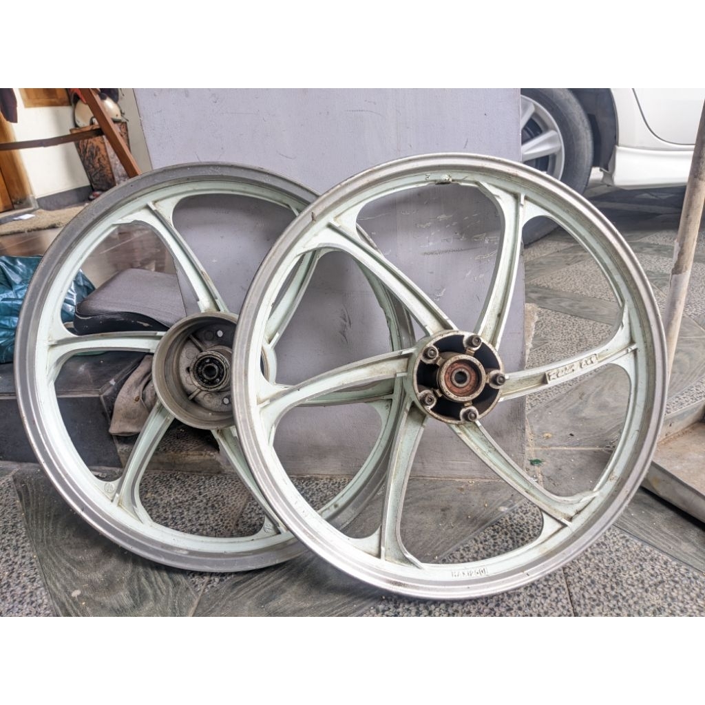 velg RecingBoy old bekas Supra X lama original