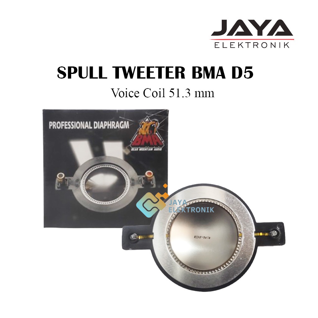 Spull Tweeter BMA D5 51,3 mm / Spul Spool Twiter Tweter Driver BMA D5 ORIGINAL