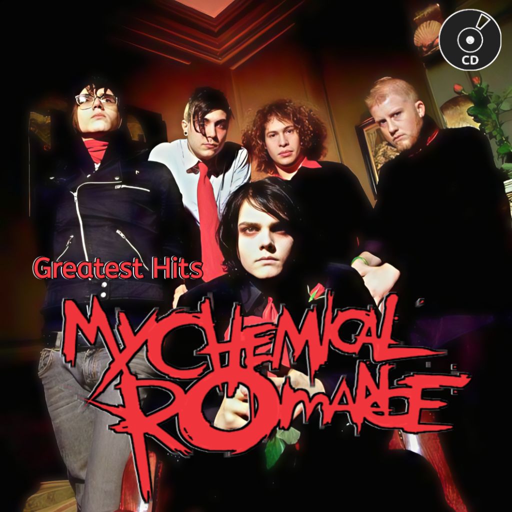 KASET CD LAGU MCR GREATEST HITS - KASET CD LAGU BARAT - CD MUSIC MY CHEMICAL ROMANCE HITS - CD AUDIO
