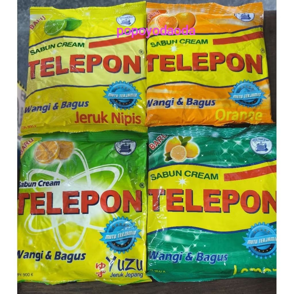 Sabun Cream Telepon / Sabun Telepon Colek 170gr
