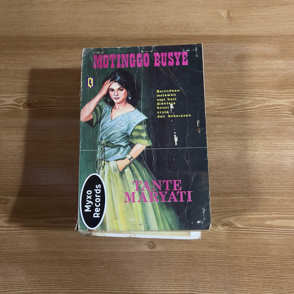 ORIGINAL NOVEL STENSIL STENSILAN TANTE MARYATI ENNY ARROW ENI AROW ENY MOTINGGO BUSYE BUKU DEWASA