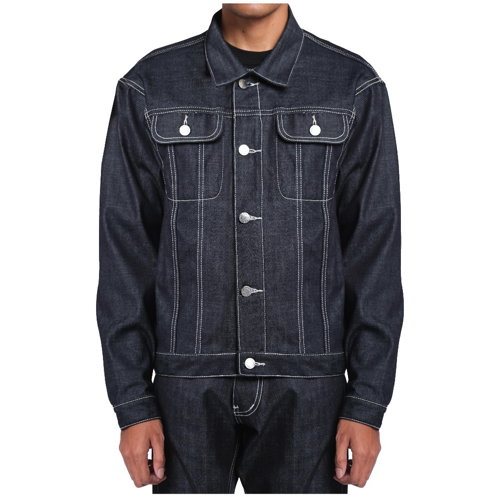 Amigos de Badjatex - Noach Type III Denim Jacket  - Blue Denim Jacket