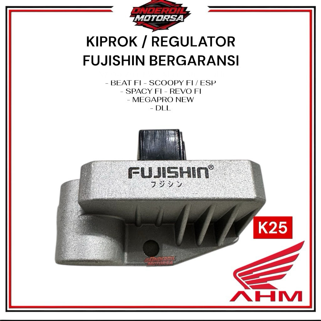 Kiprok Regulator Ahm Beat Fi Scoopy fi Esp Scapy Revo fi Megapro New K25 Fujishin Ori Original Baru 