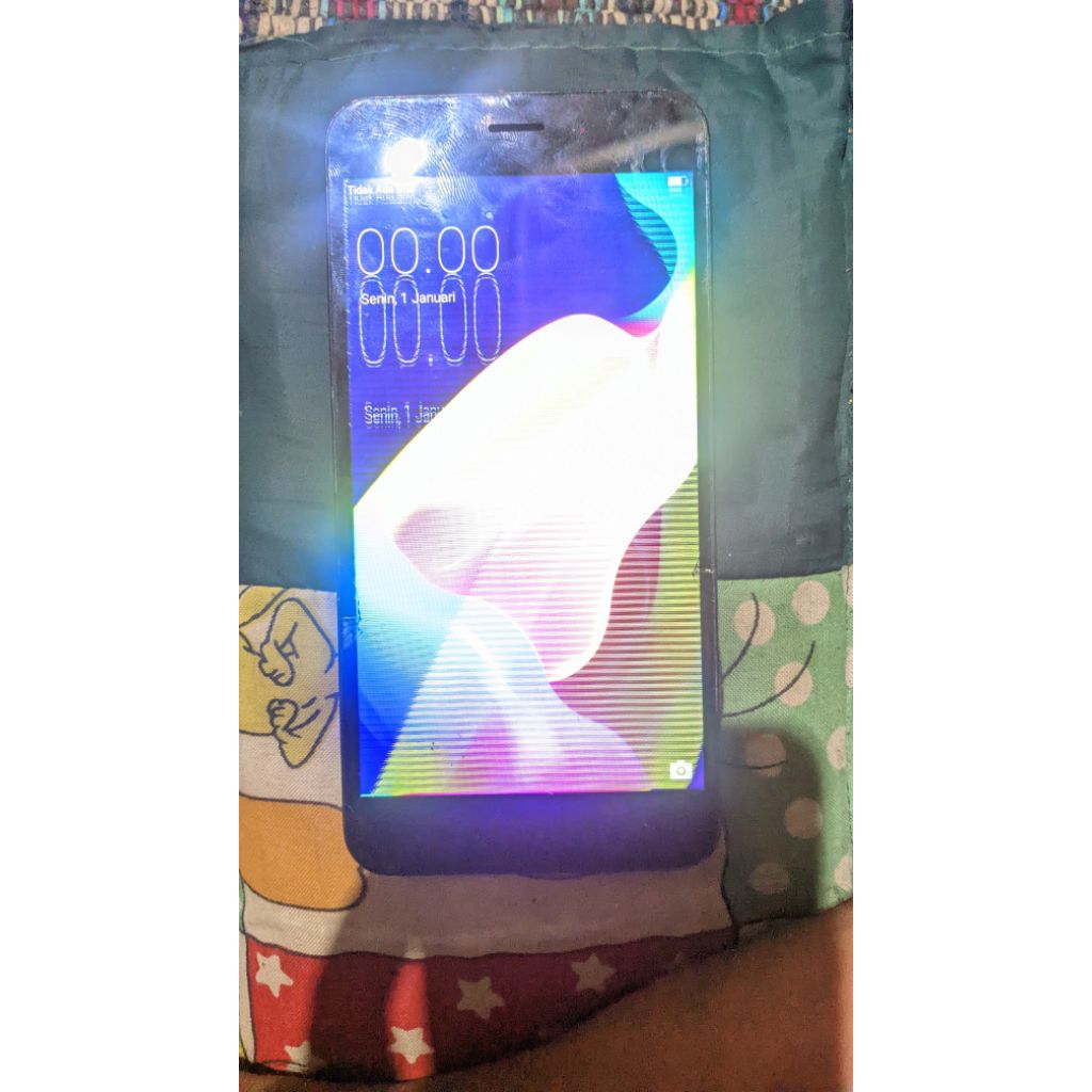mesin oppo a71 ram 3/32 normal segel perawan+kamera depan belakang+baterai