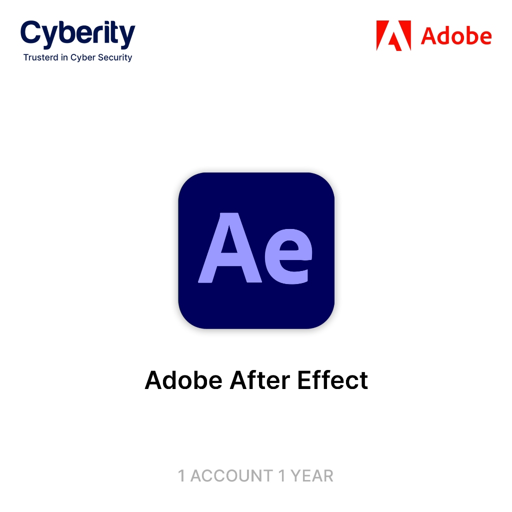 Adobe After Effect Creative Cloud 1 Account 1 Tahun - Original License