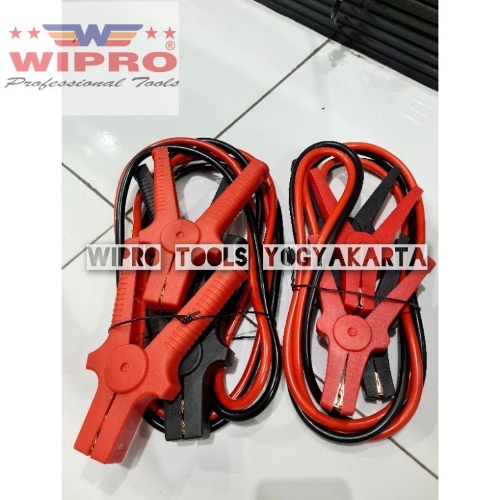 Kabel Jumper Aki Wipro - Jepitan Aki - Kabel Booster Aki Mobil 200A / 500A Wipro