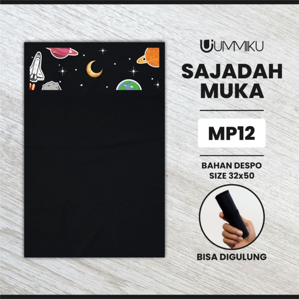 Sajadah Muka waterproof printing |UMMIKU | sajadah gulung