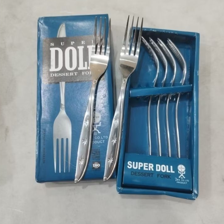 Sendok Garpu Doll sendok makan original