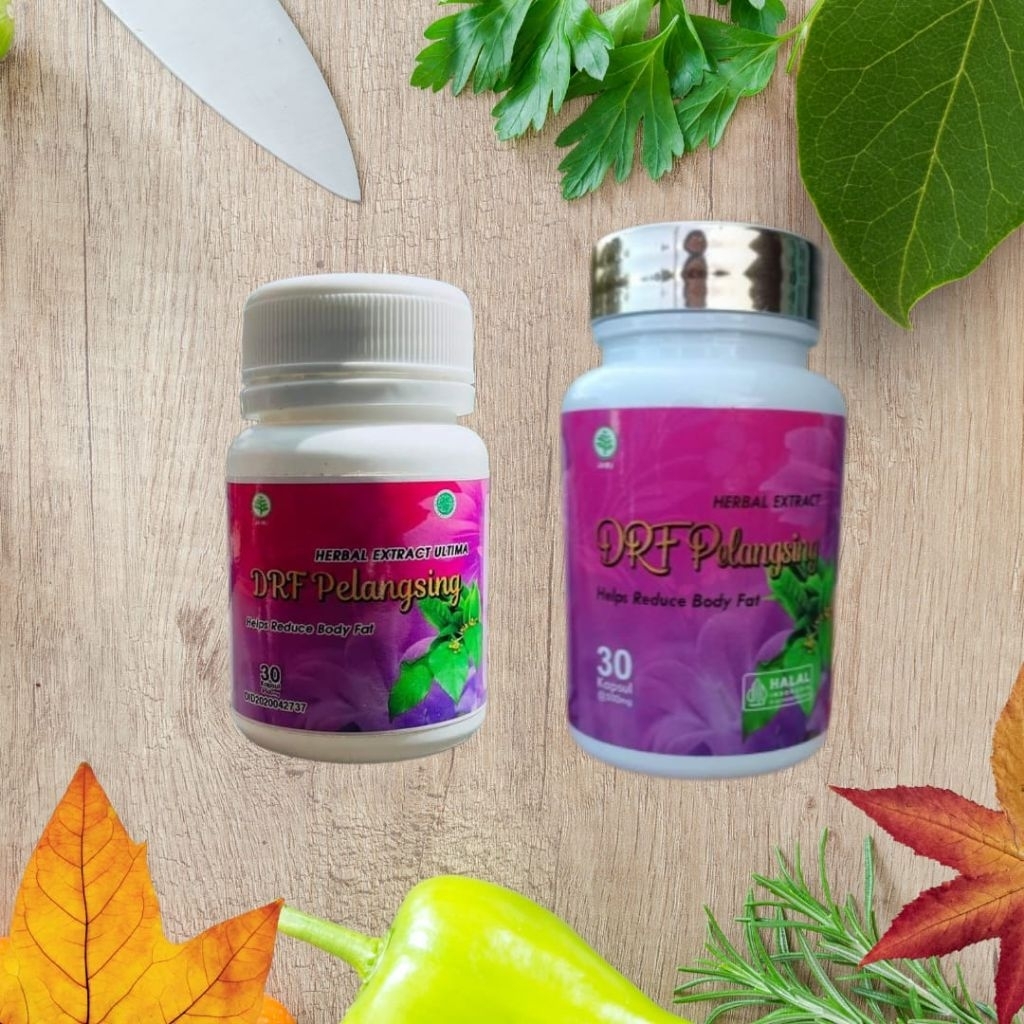 [ GARANSI ORI ] DRF pelangsing Herbal
