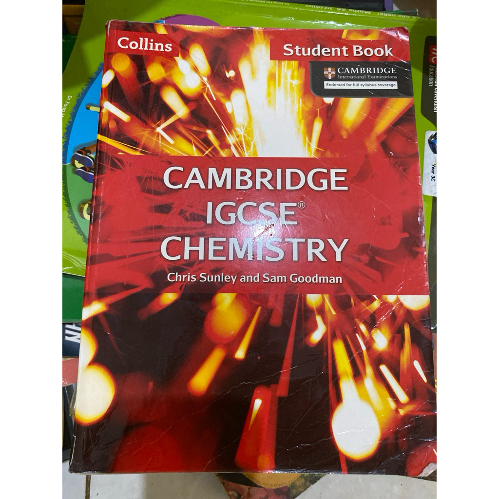 CAMBRIDGE IGCSE CHEMISTRY STUDENT BOOK