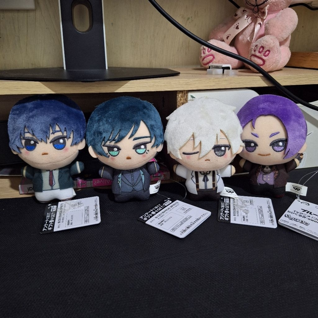 ( OFFICIAL MERCH ) Chibigurumi Sweet Flavour/Boneka Anime Bluelock, Yoichi Isagi, Itoshi Rin, Seishi