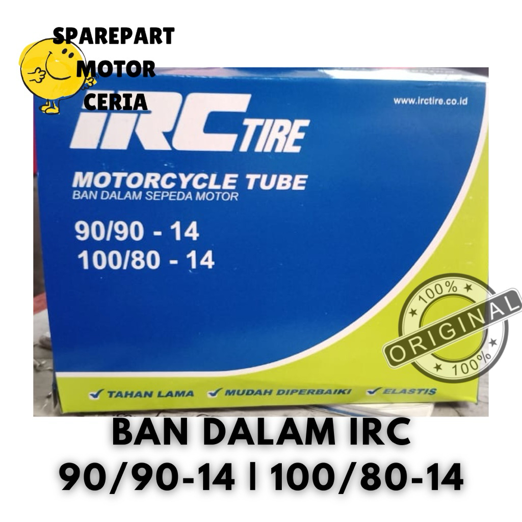 BAN DALAM IRC 90/90-14 100/80-14 100/90-14 ORIGINAL