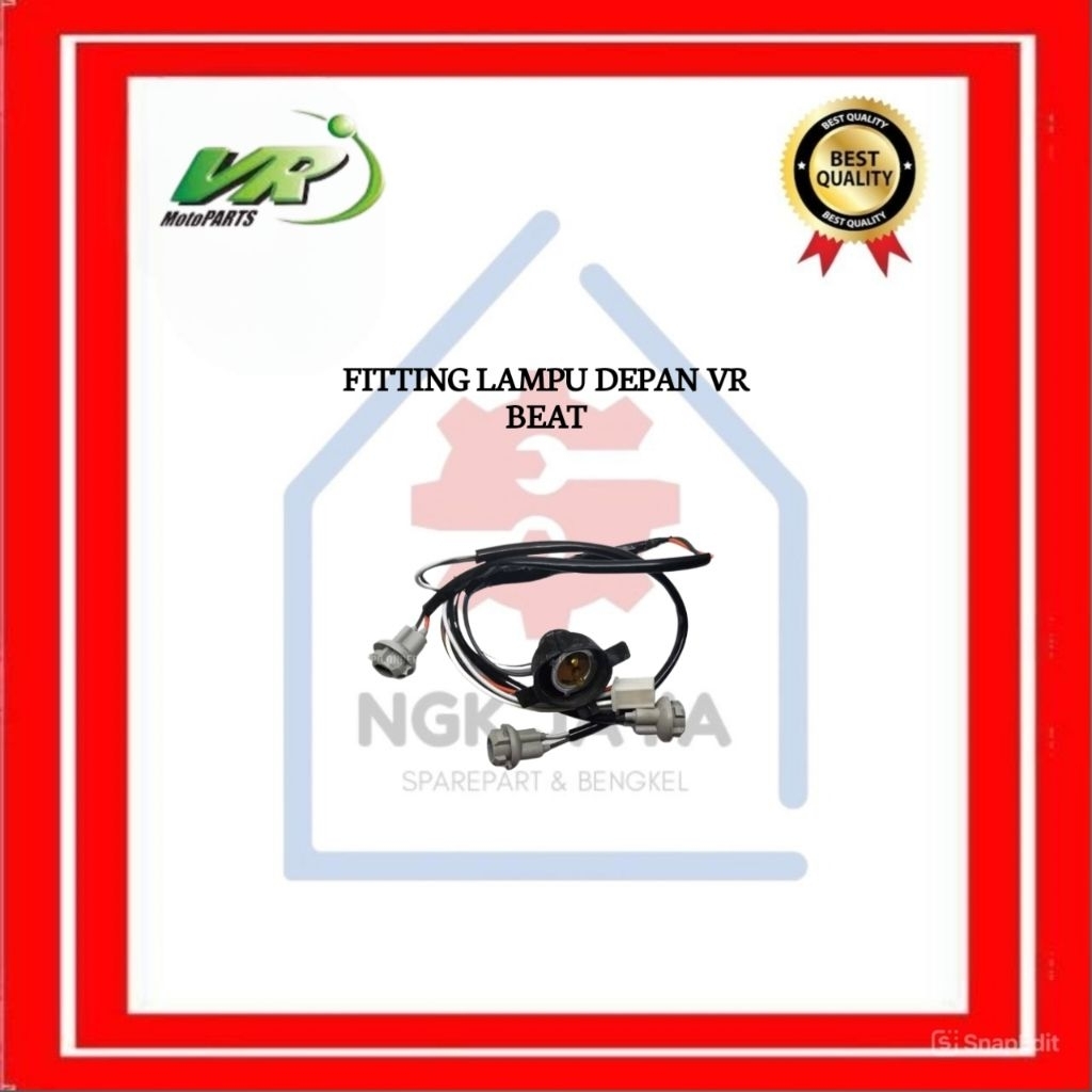FITTING SOCKET LAMPU COP LAMPU DEPAN BEAT BEAT FI BEAT POP BEAT ESP VR