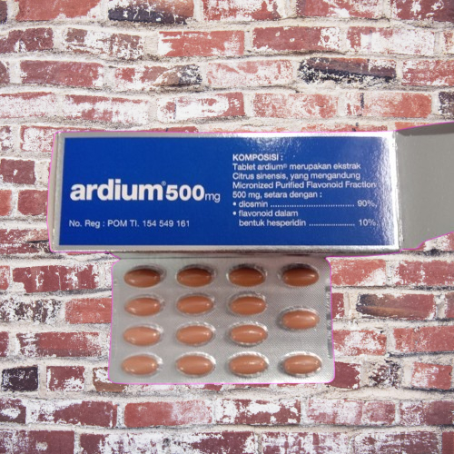 Ardium 1000 mg obat wasir per tablet ecer