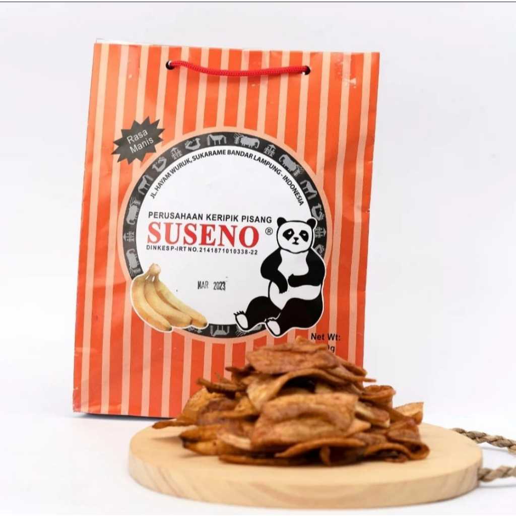 Keripik Pisang Ambon SUSENO Tas Manis 200 gram