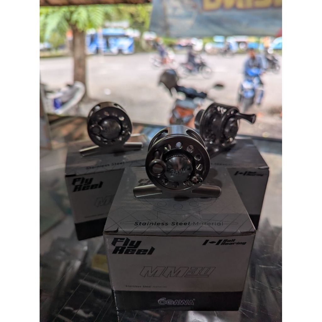 TOKOZ OGAWA FLY REEL STAINLESS D30