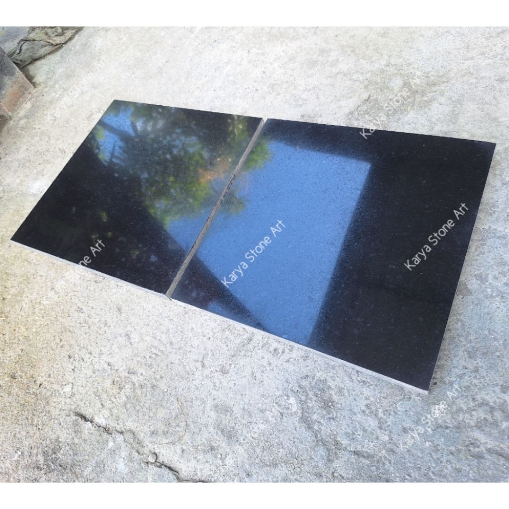 Batu Andesit Hitam Poles 30x30 | Andesit Poles | Batu Granit Hitam