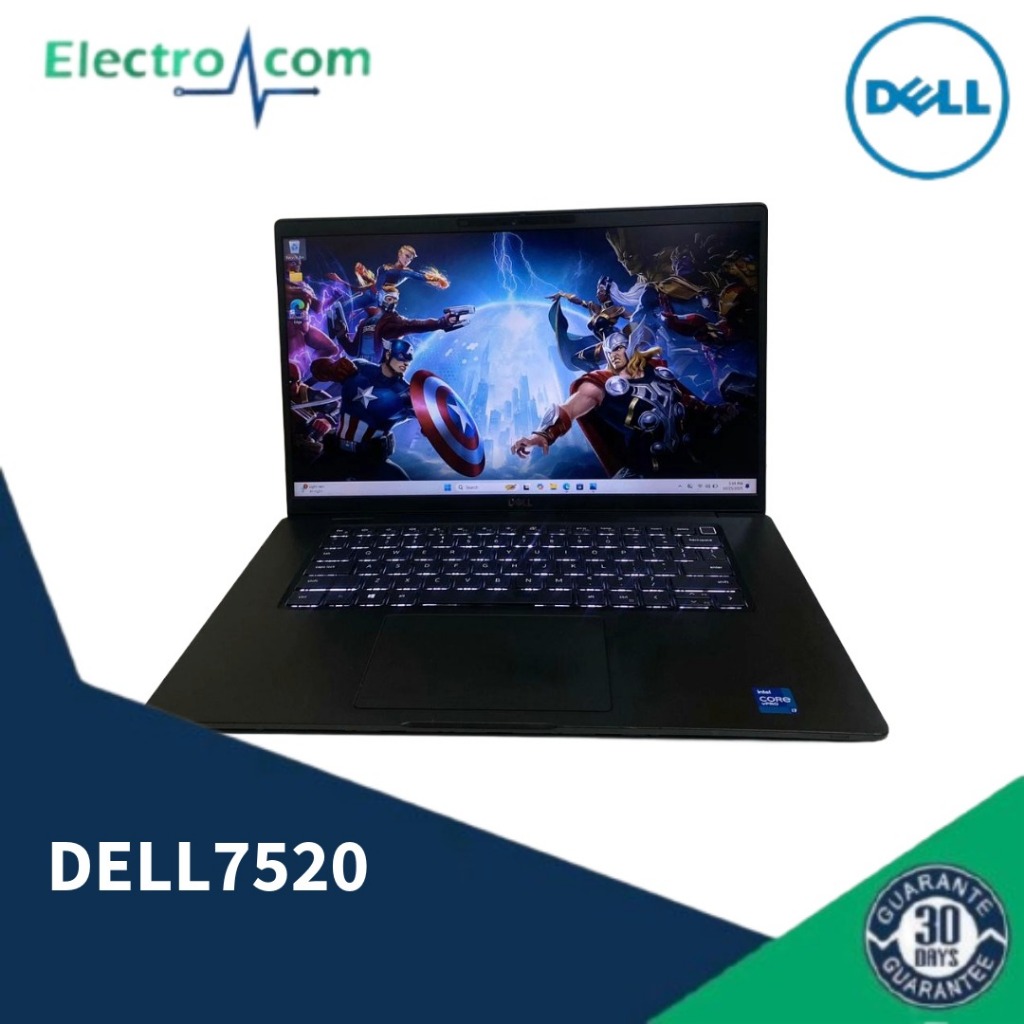 Dell Latitude 7520 i7 Gen11 Touchscreen 16GB 512GB 15Inch