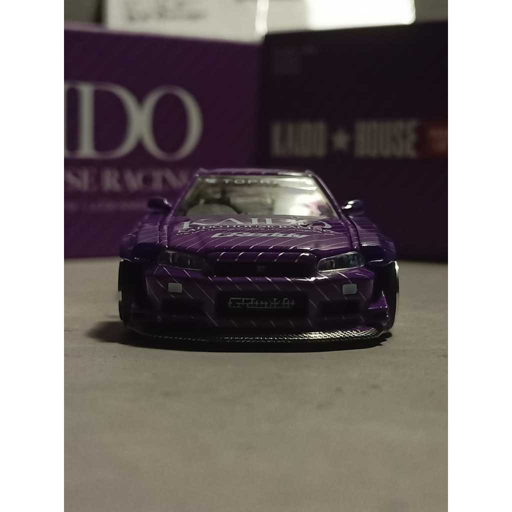 Kaido House Nissan Skyline GT-R R34 Kaido Works (Ungu / Purple)