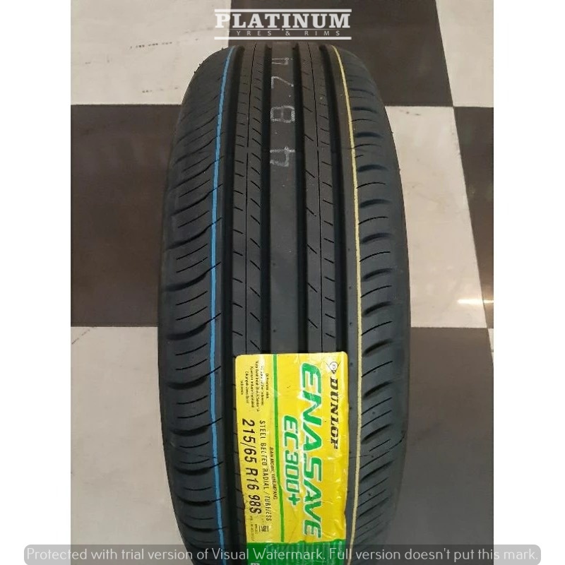 Ready stock ban dunlop enasave ukuran 215 65 R16 ban mobil standar terios rush innova 215/65 R16