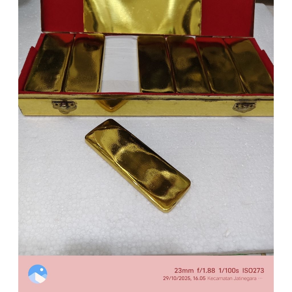 mediahikmah63 kuningan sari satu box isi 21 batang polos dilapisi warna emas mas 24 bukan lm padikap