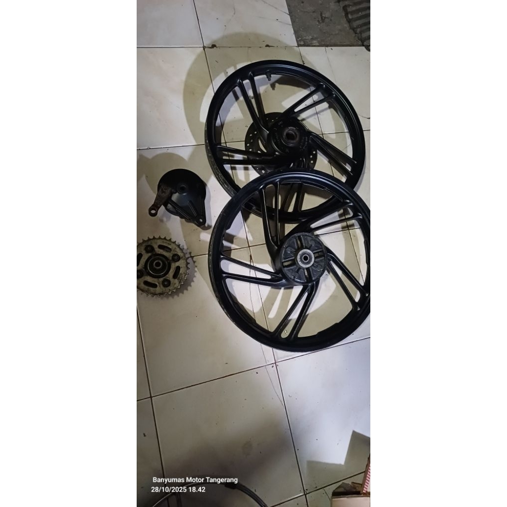velg depan belakang honda Blade old original copotan