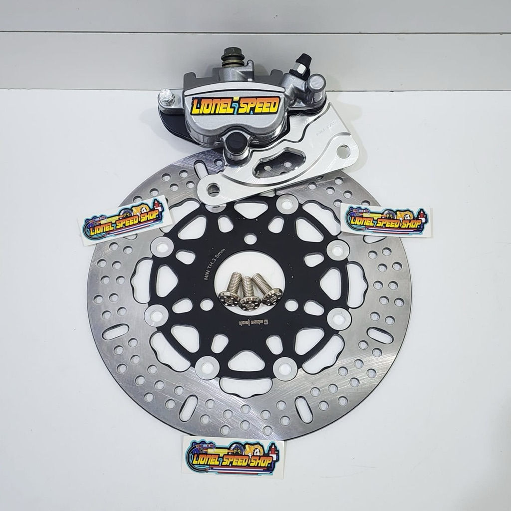 Kaliper Samurai Cakram 220mm breket Mio j Mio M3 mio Soul gt Mio Gear bonus baut cakram