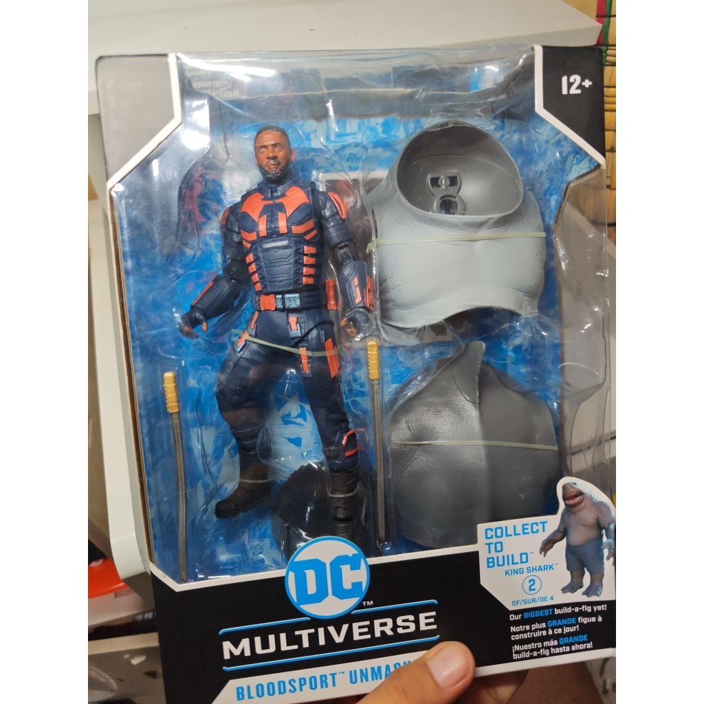 [READY]pajangan koleksi action figure McFarlane Toys DC Multiverse Bloodsport Unmasked