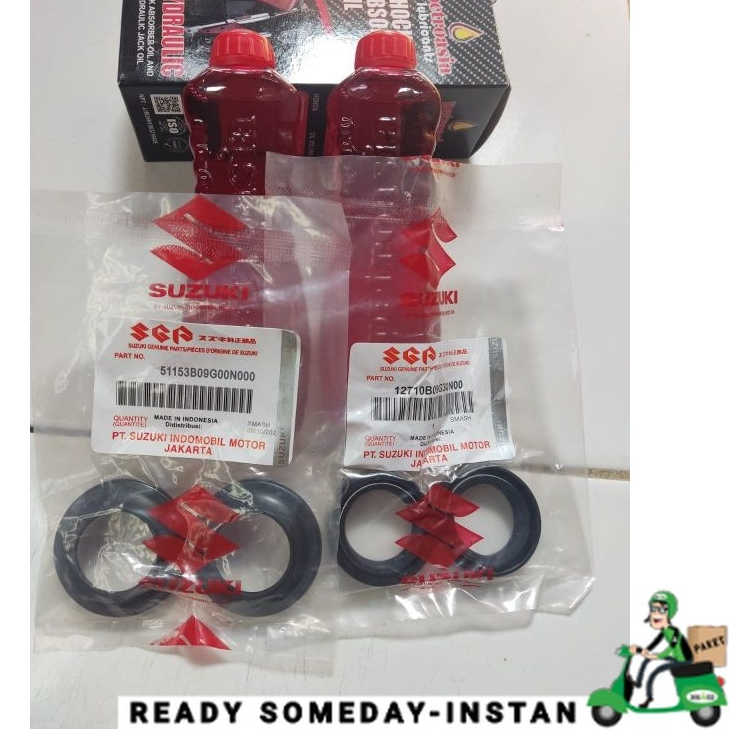 SN- seal shock depan SUZUKI satria fu satria 150 smash shogun 125 next spin skywave skydrive bravo a