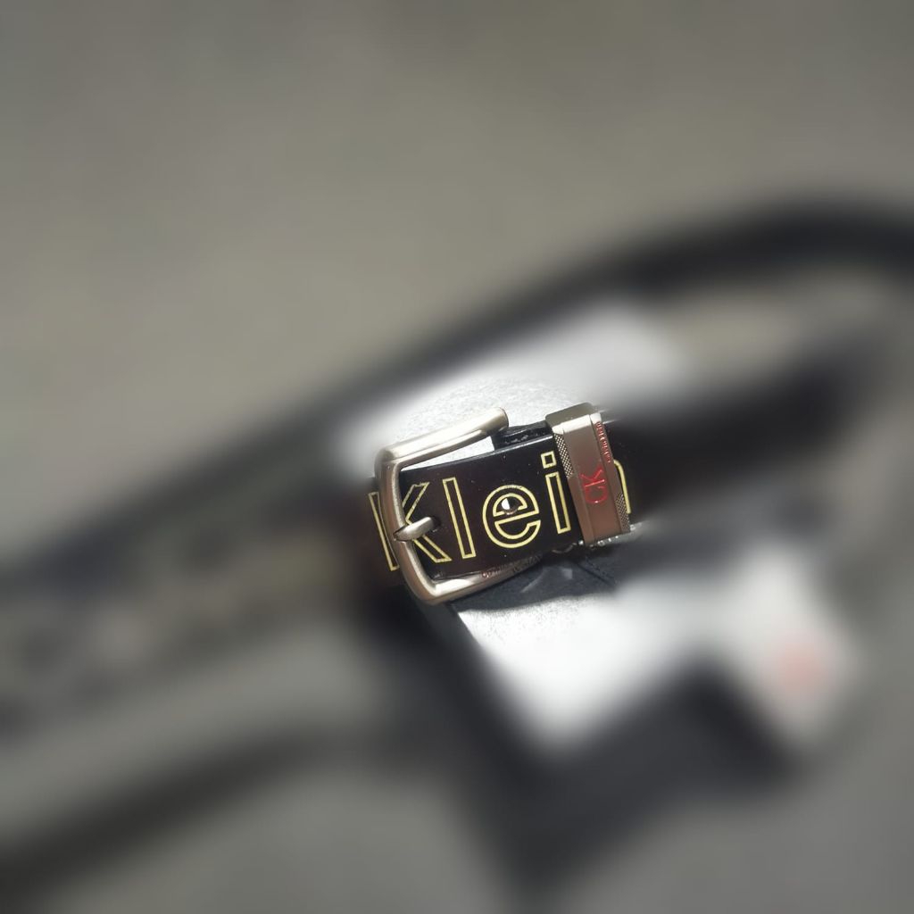 Ikat pinggang mewah sabuk belt pria kulit selapis ck001