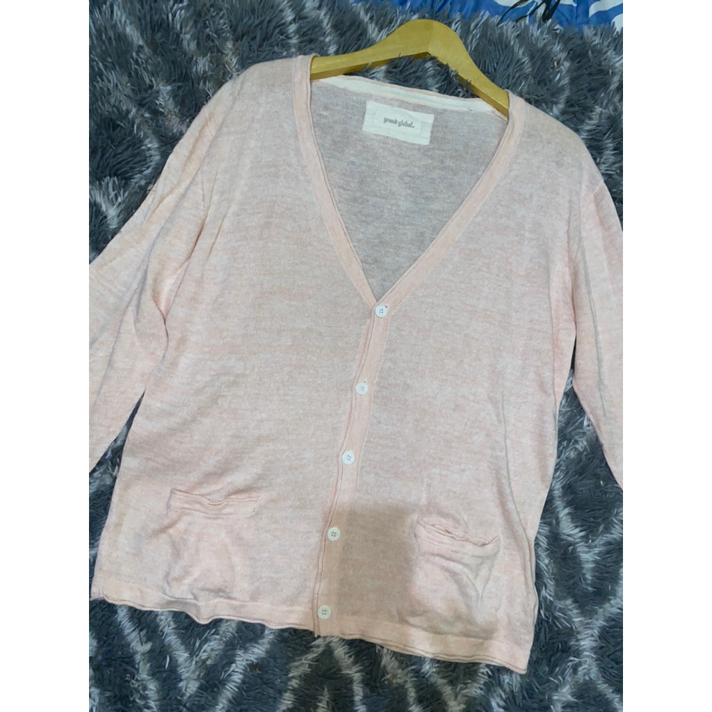 Cardigan pink/Cardigan baby pink