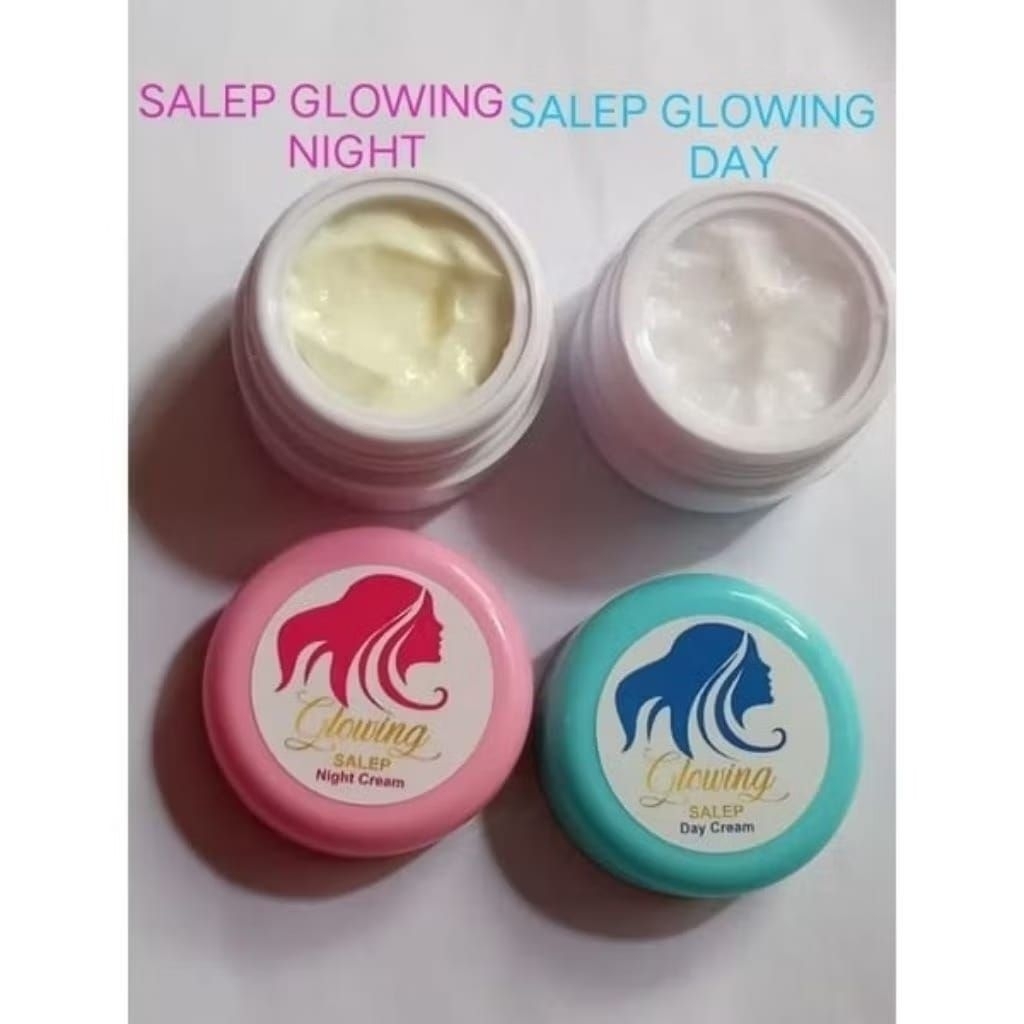 (paket hemat) Salep Glowing Night + Day