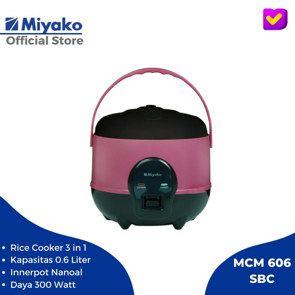 [COD] MAGIC COM RICE COOKER MIYAKO MCM 606A / 606 SBC PENANAK NASI / MEJIKOM / MAGICCOM / MAGICOM / 