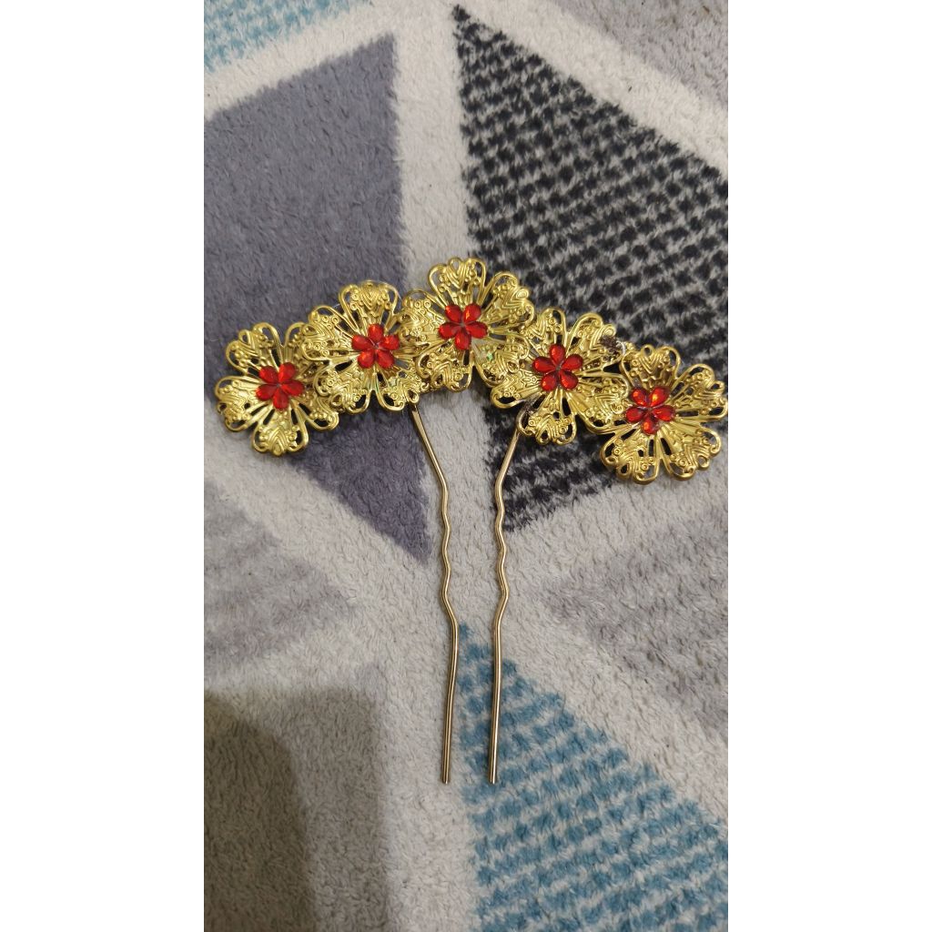 tusuk sanggul bunga, tusuk sanggul tari, tusuk sanggul, hiasan tari
