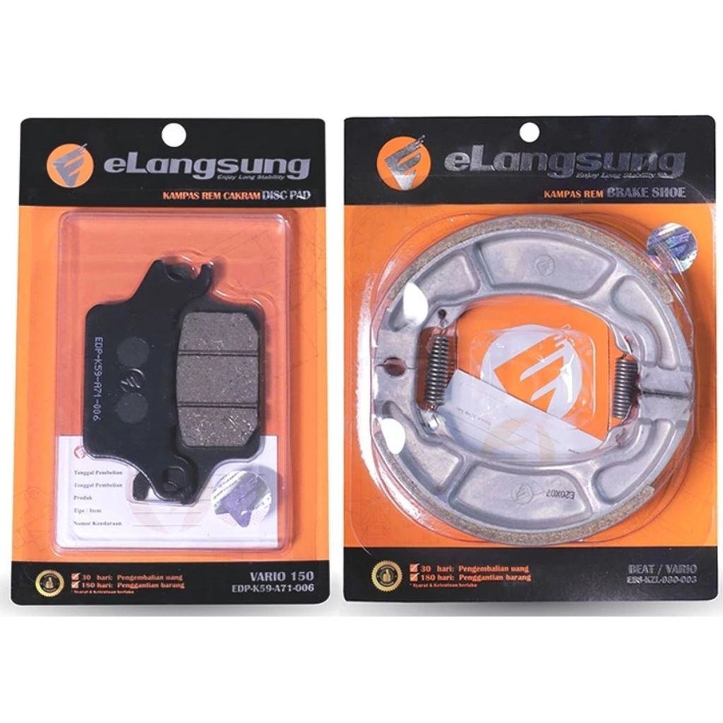 KAMPAS REM DEPAN BELAKANG VARIO 160 CBS