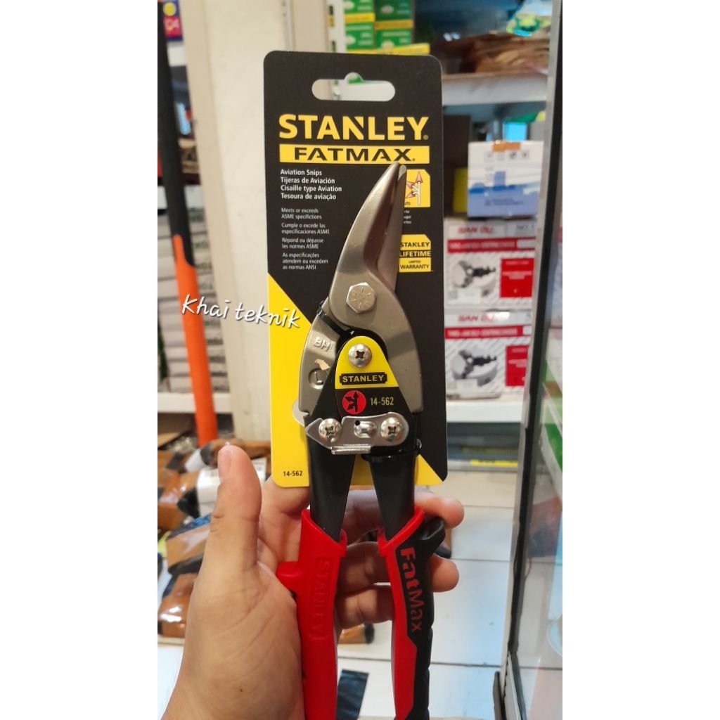 Gunting baja ringan STANLEY MaxSteel - Gunting seng STANLEY dt