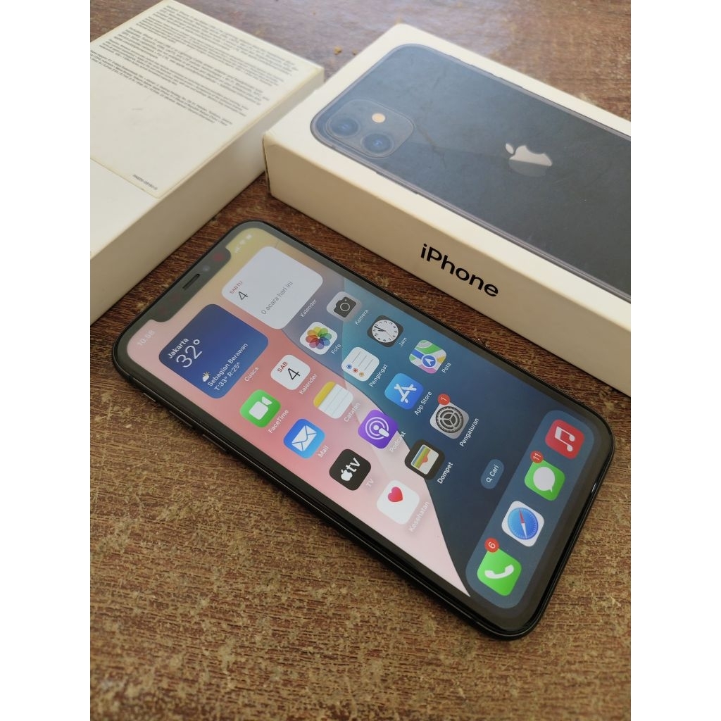 iPhone 11 64 iBox Second Fullset Original