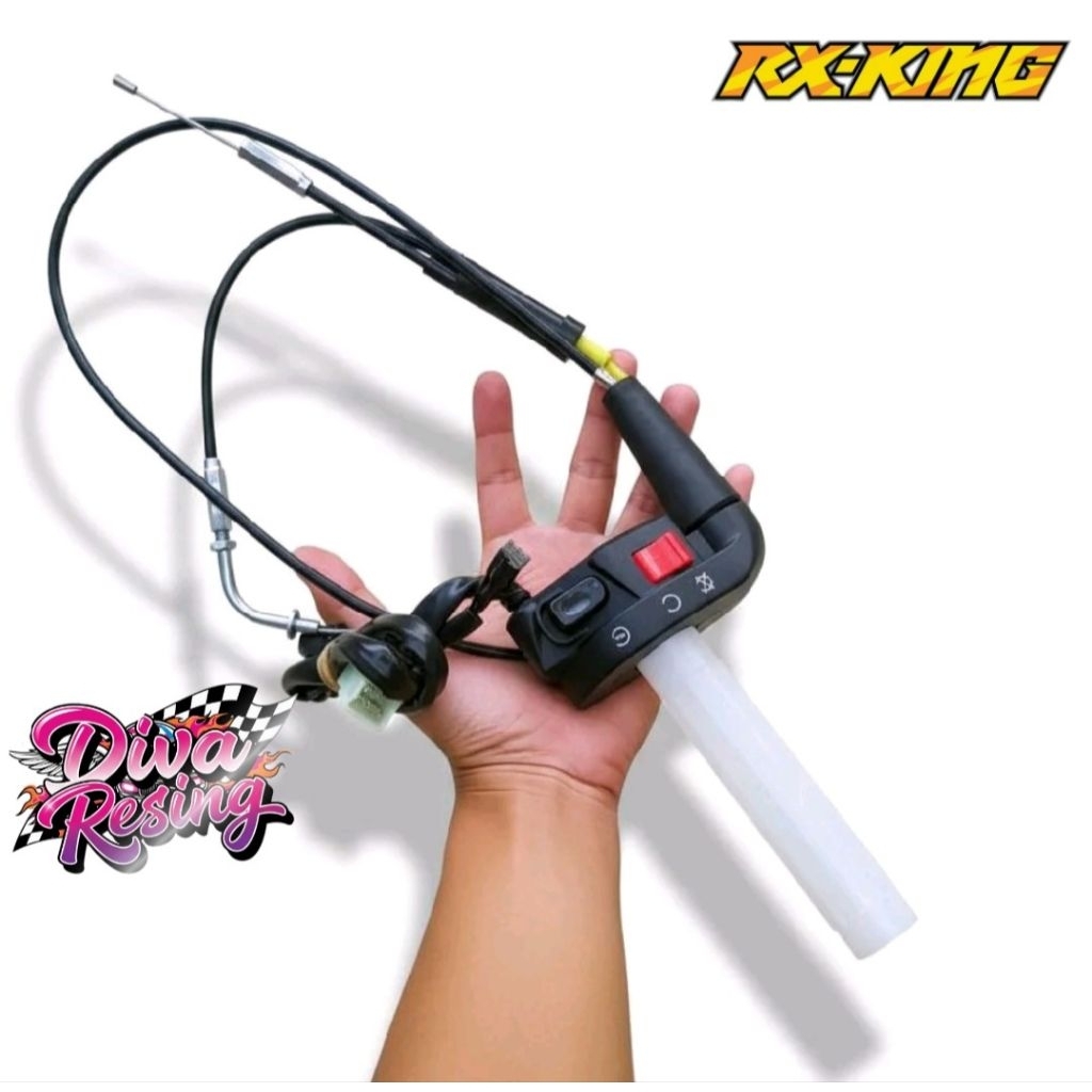 Gas spontan RX-KING F1ZR KSR kabel 2 cabang pnp RX-KING F1ZR