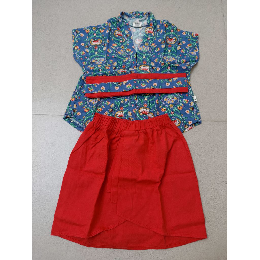 Bohopanna Batik Kutubaru Set size 4 tahun