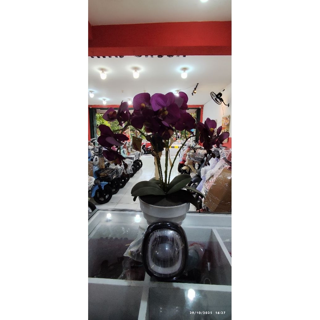 Lampu Depan Sepeda Listrik Exotic ETHB 320 Original