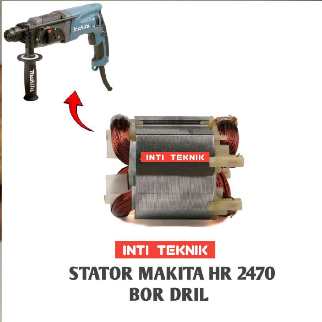 Stator untuk makita HR2470 mesin bor drill SDS 3 fungsi