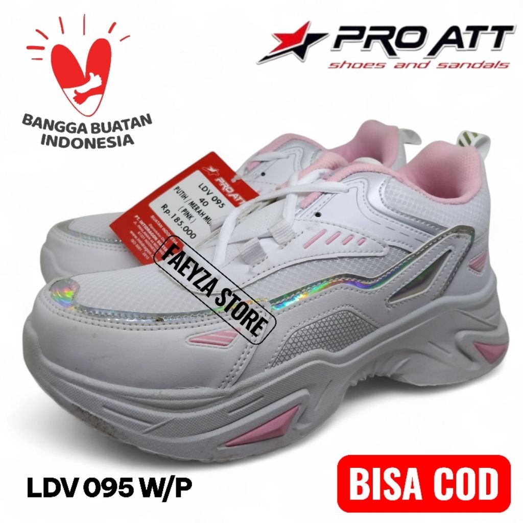 Sepatu Sneaker wanita putih Sepatu jogging Wanita putih Sepatu sport wanita putih