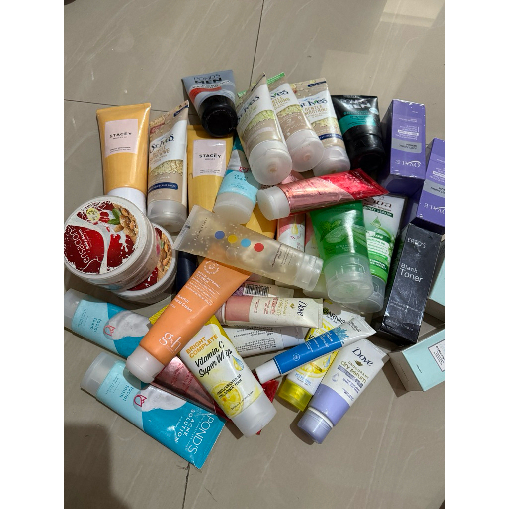 Paket Usaha Kosmetik Mix Random Murah | isi 30pcs