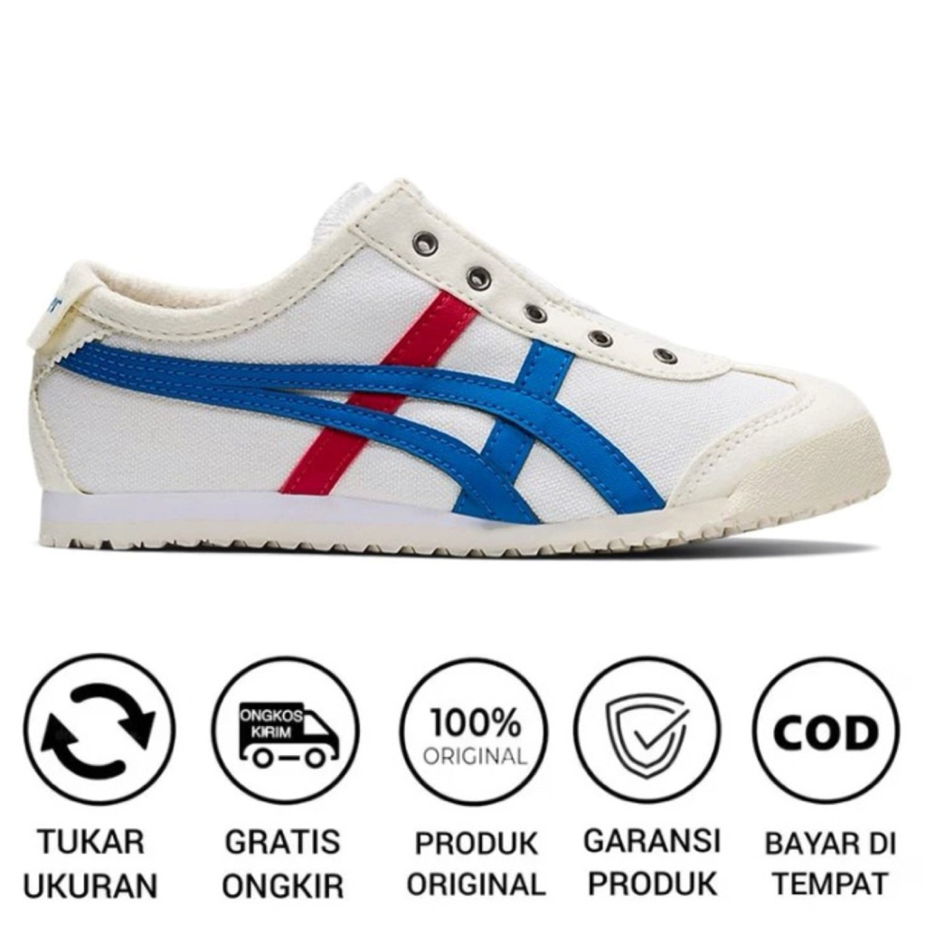 SEPATU ANAK ONITSUKA TIGER KIDS SLIP ON FRANCIS ORIGINAL